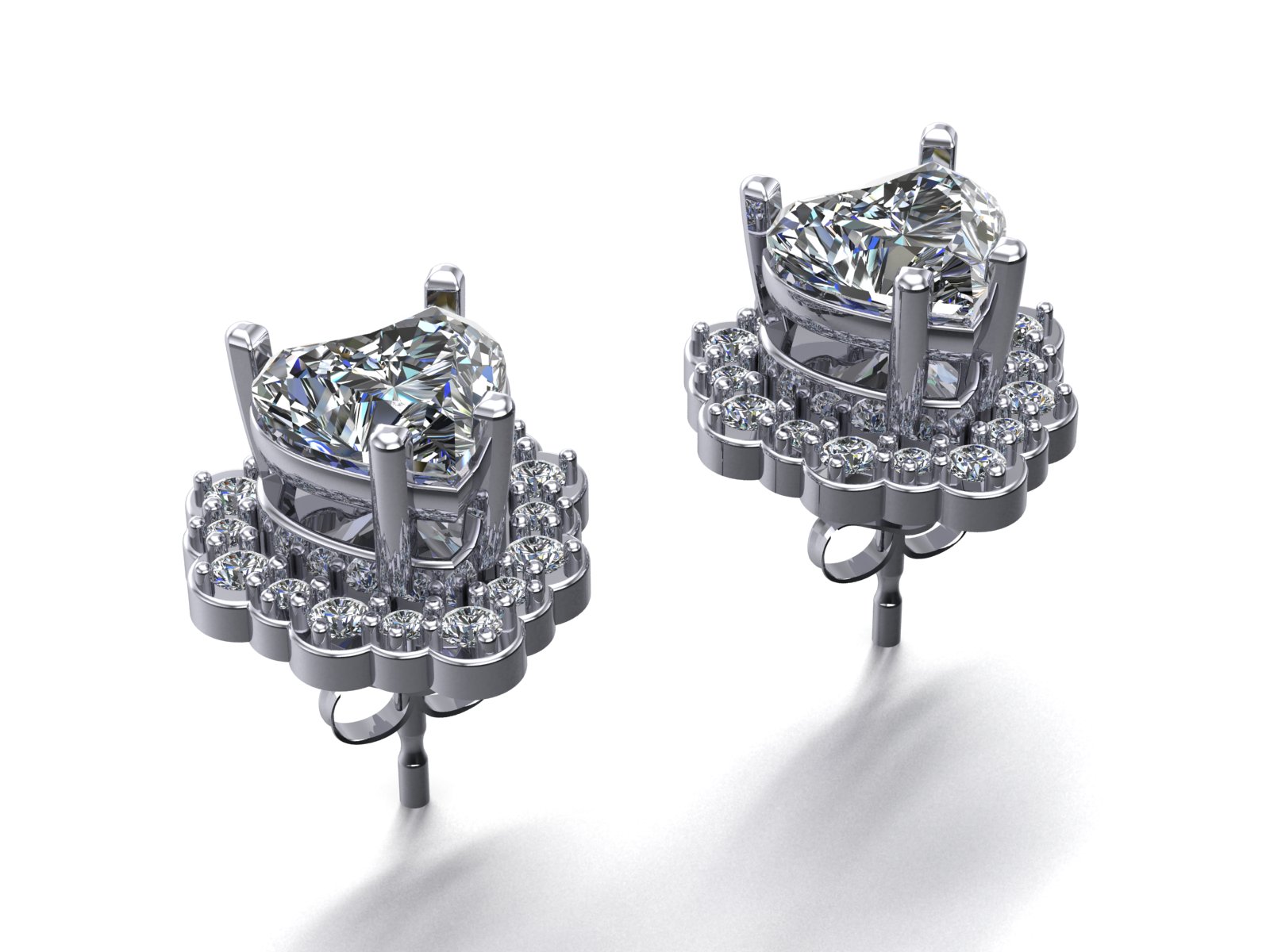 Aretes Corazon Alora