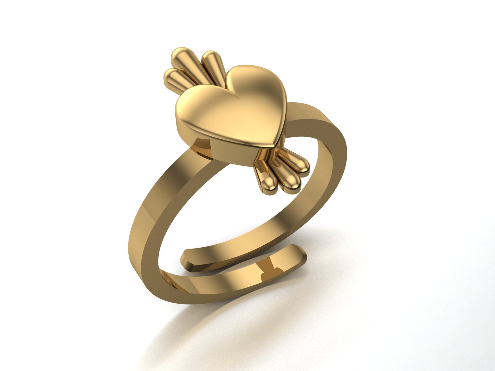 Anillo Milagrito 6 petalos 