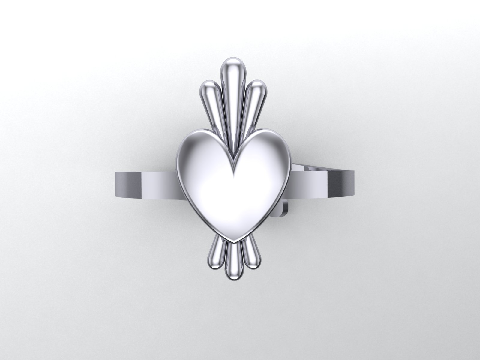 Anillo Milagrito 6 petalos 