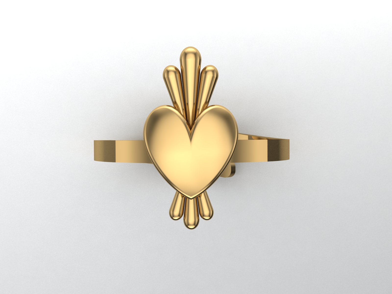 Anillo Milagrito 6 petalos 