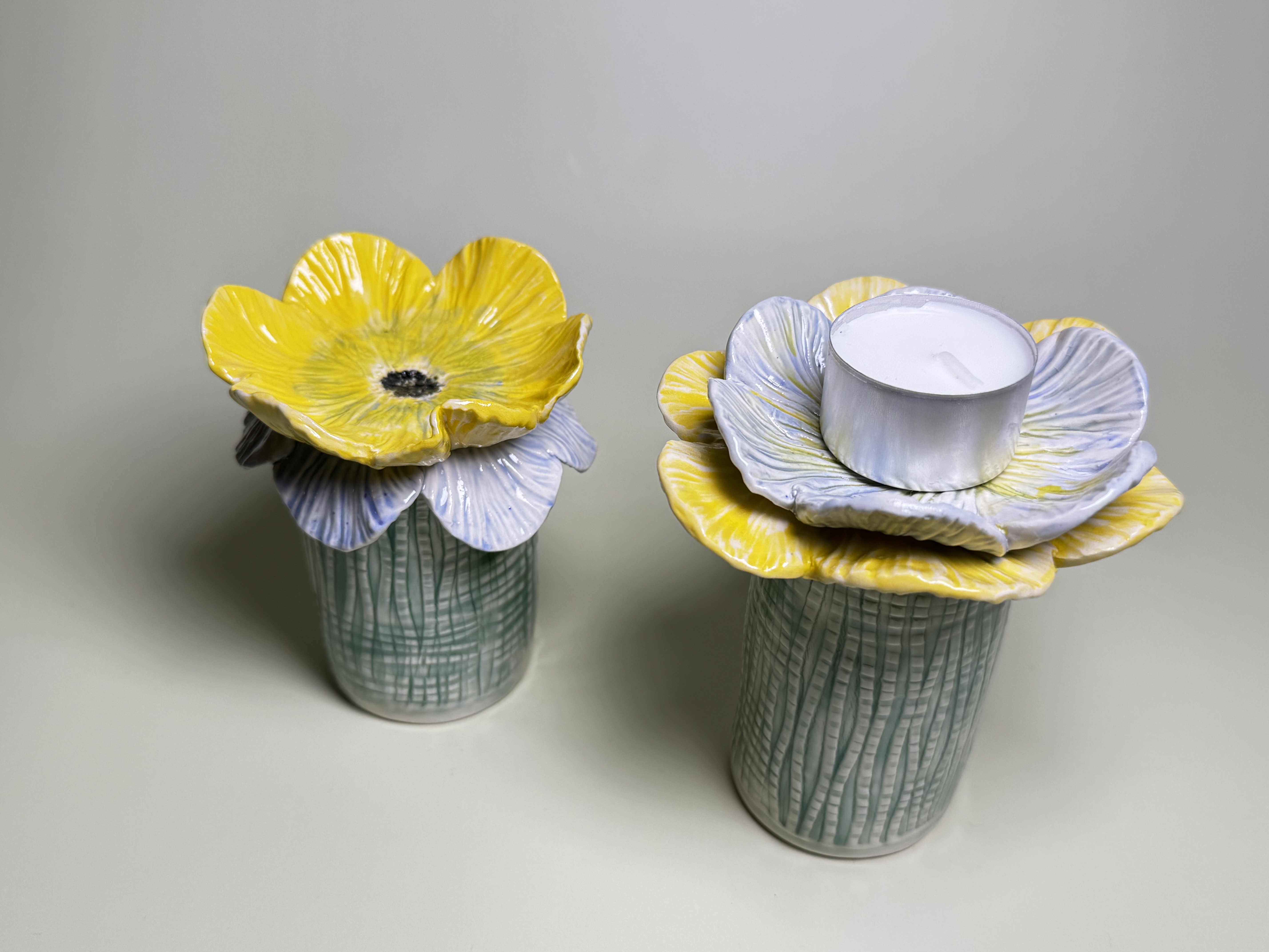 Flower Candle Holder