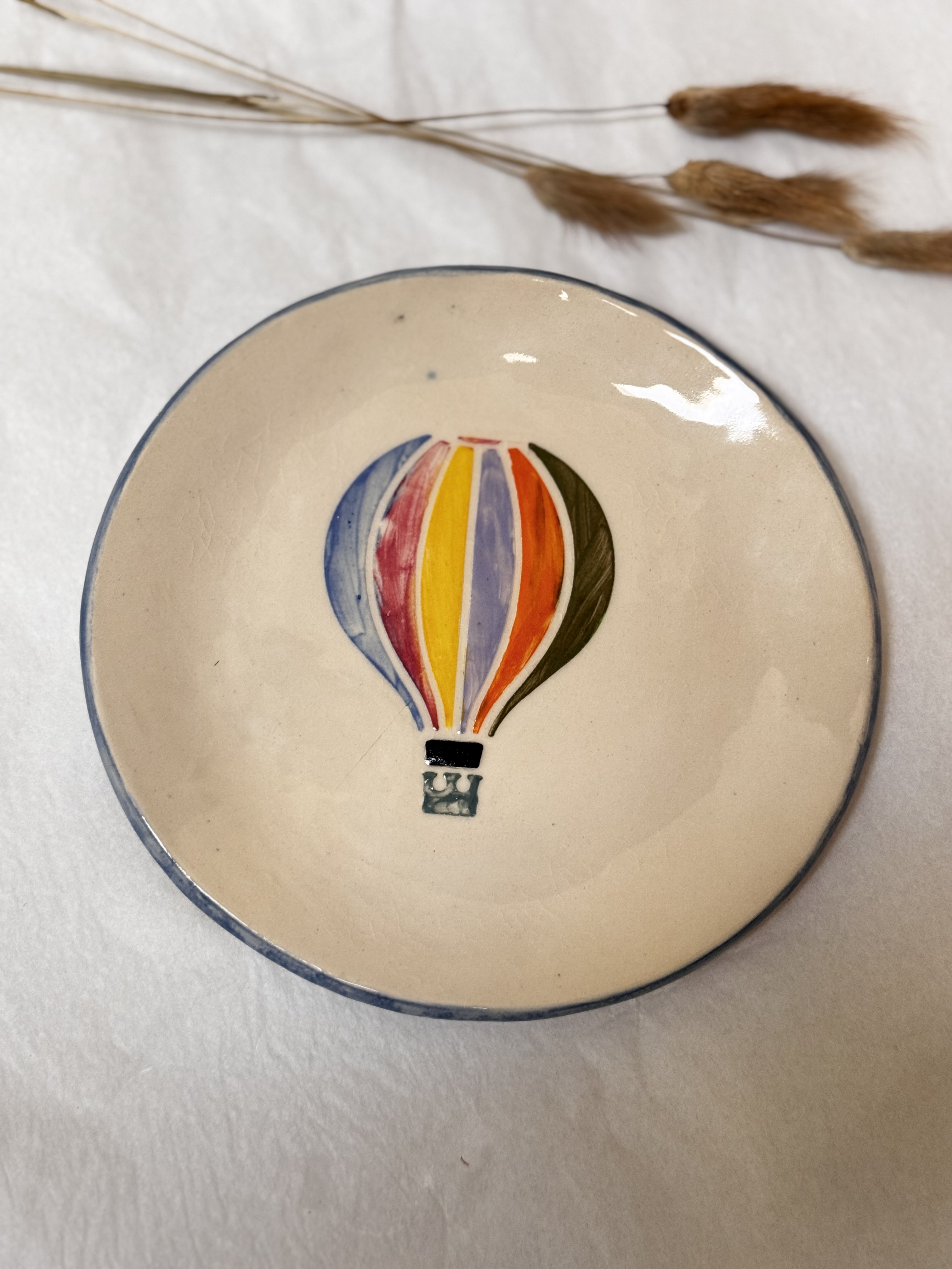 Hot Air Balloon Plate