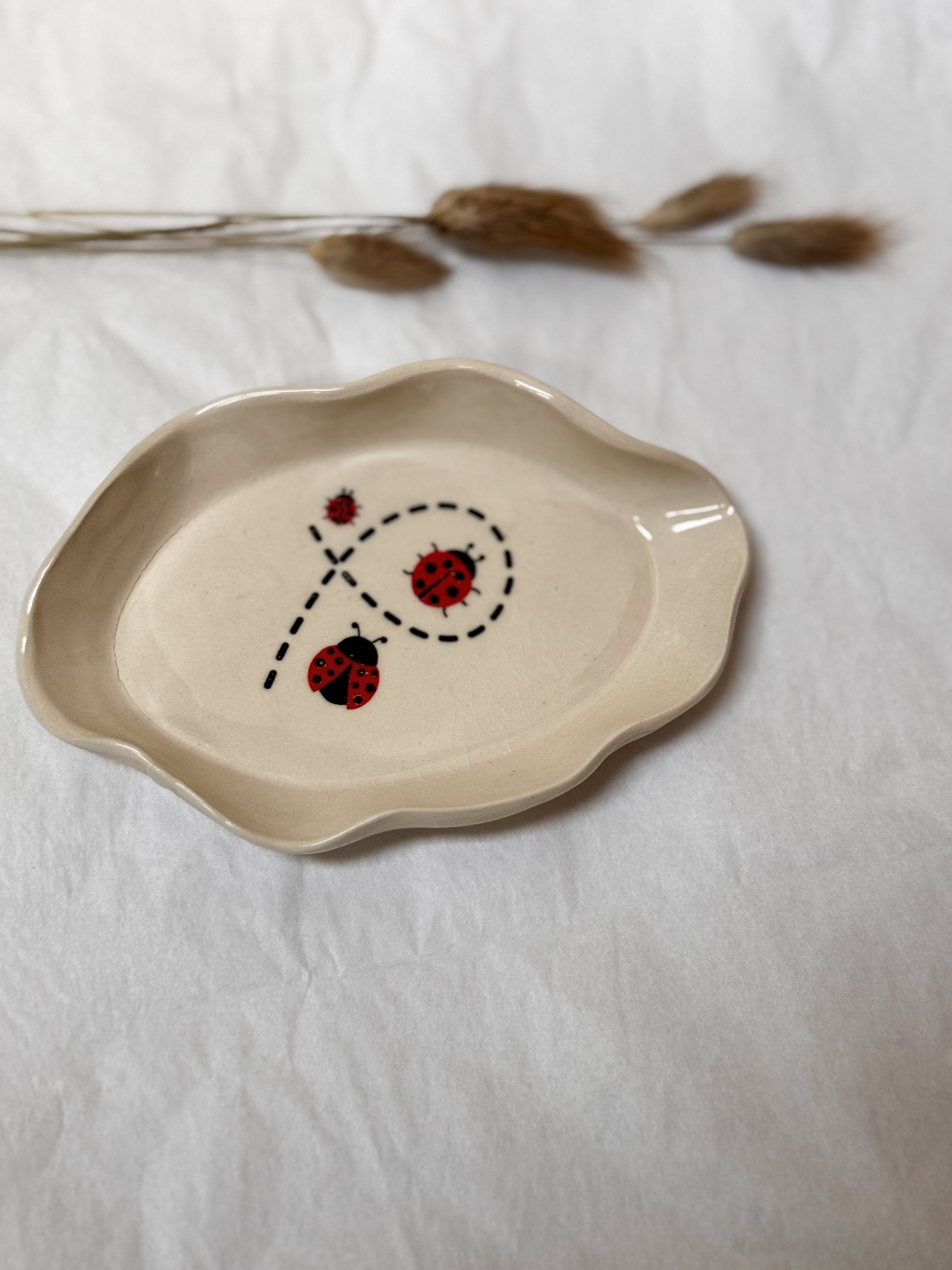  Ladybug Trinket Dish