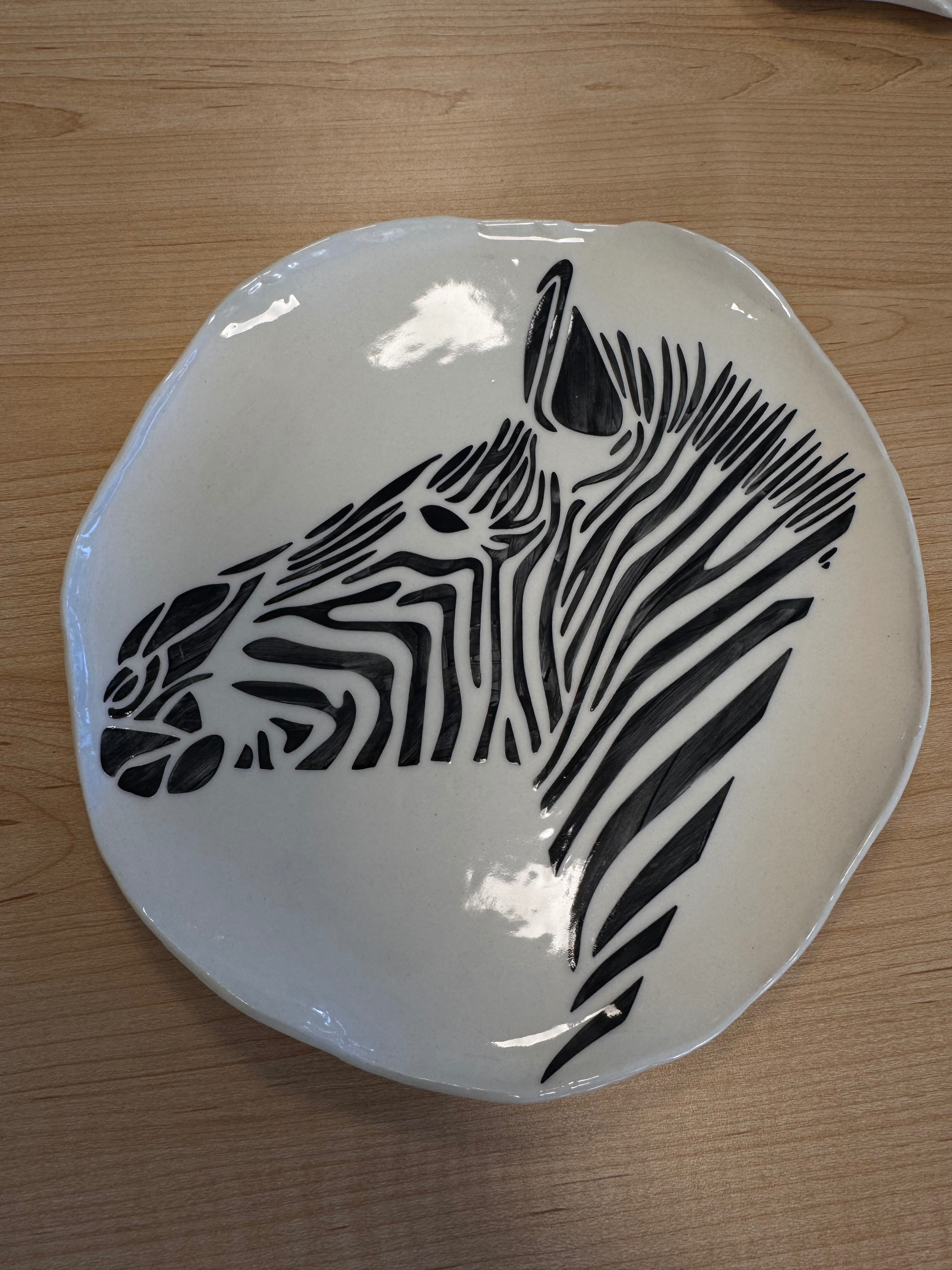Zebra Plate