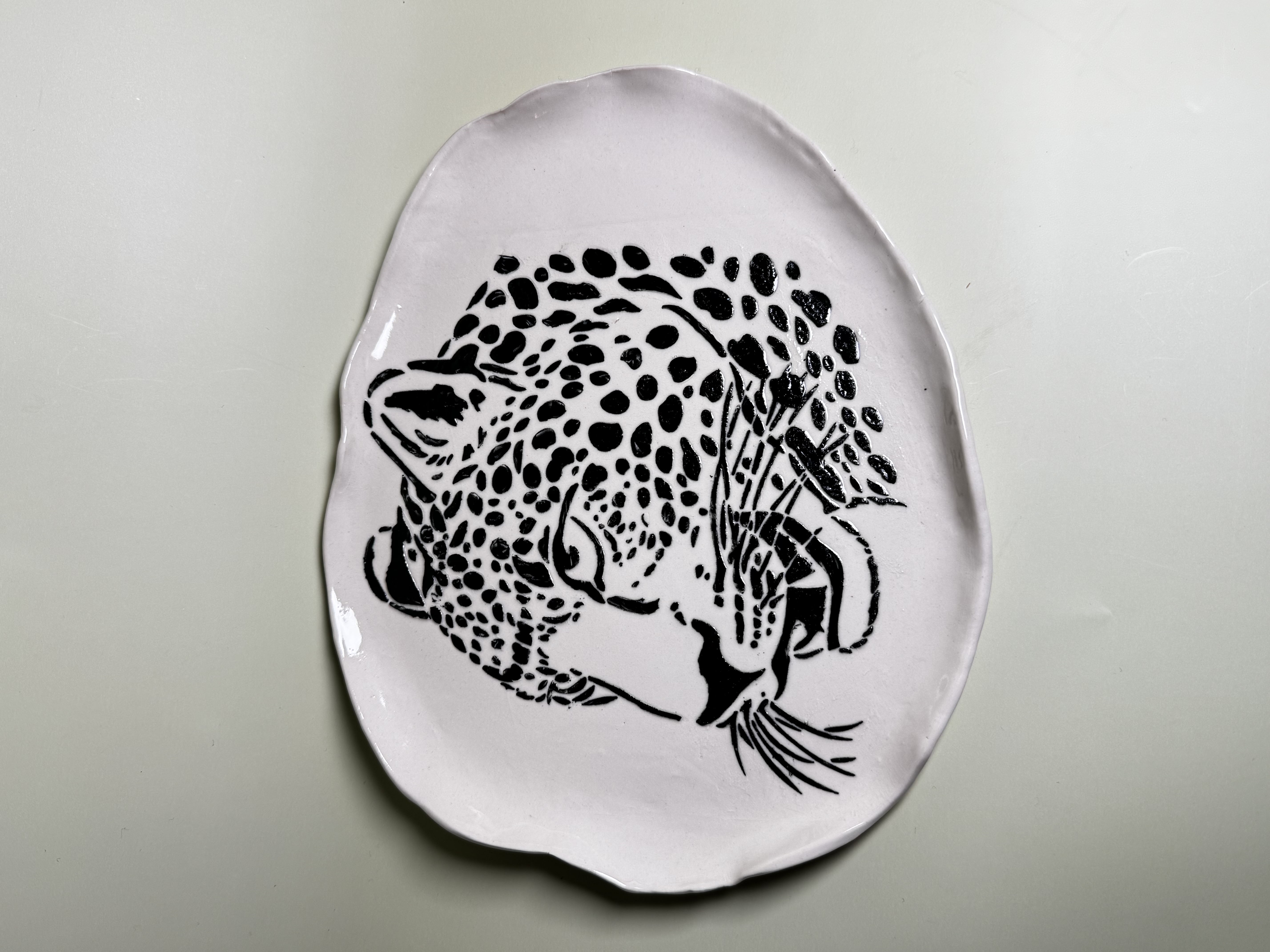 Cheetah Plate