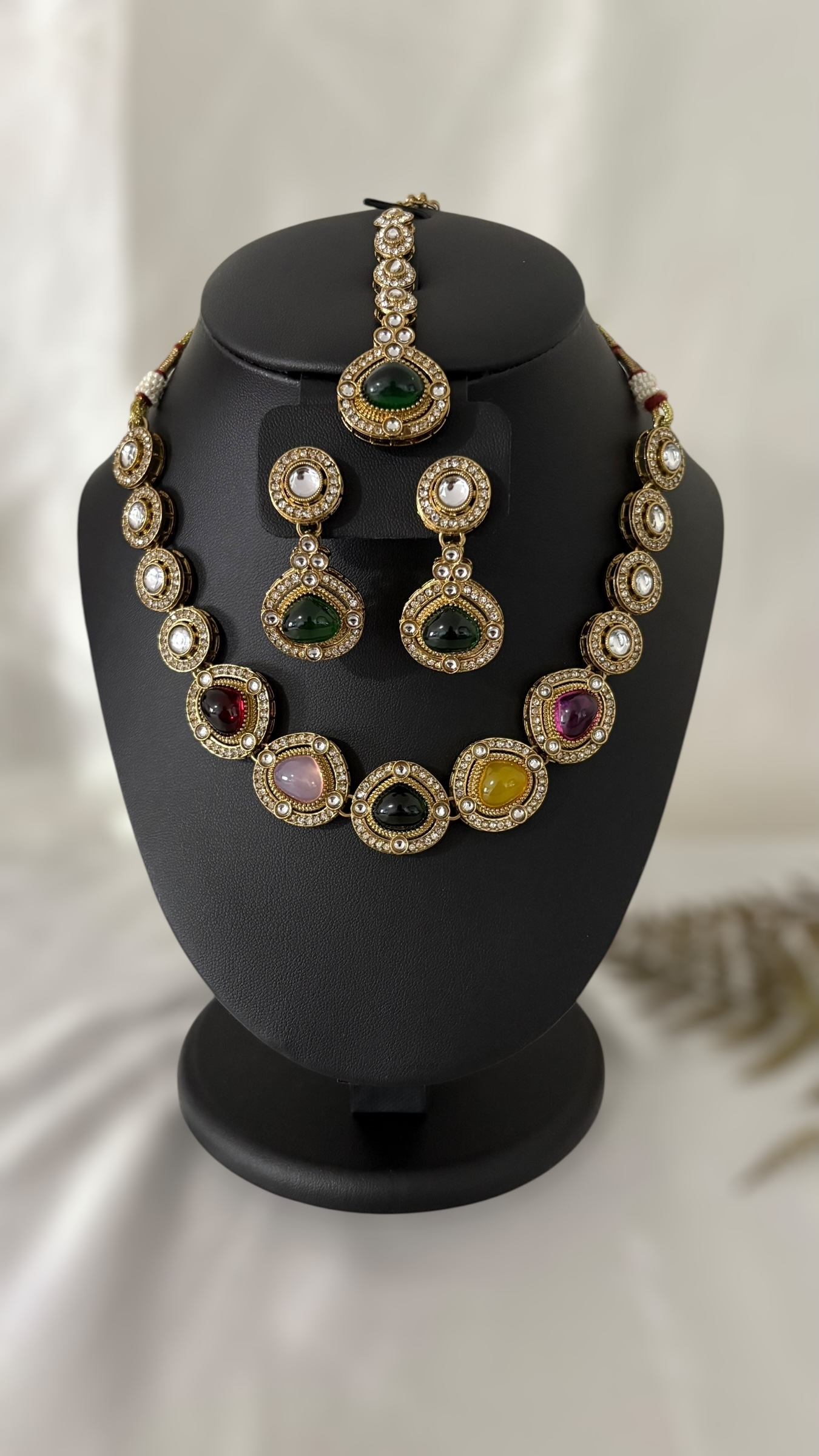 Multicolor Gemstone Jewelry Set
