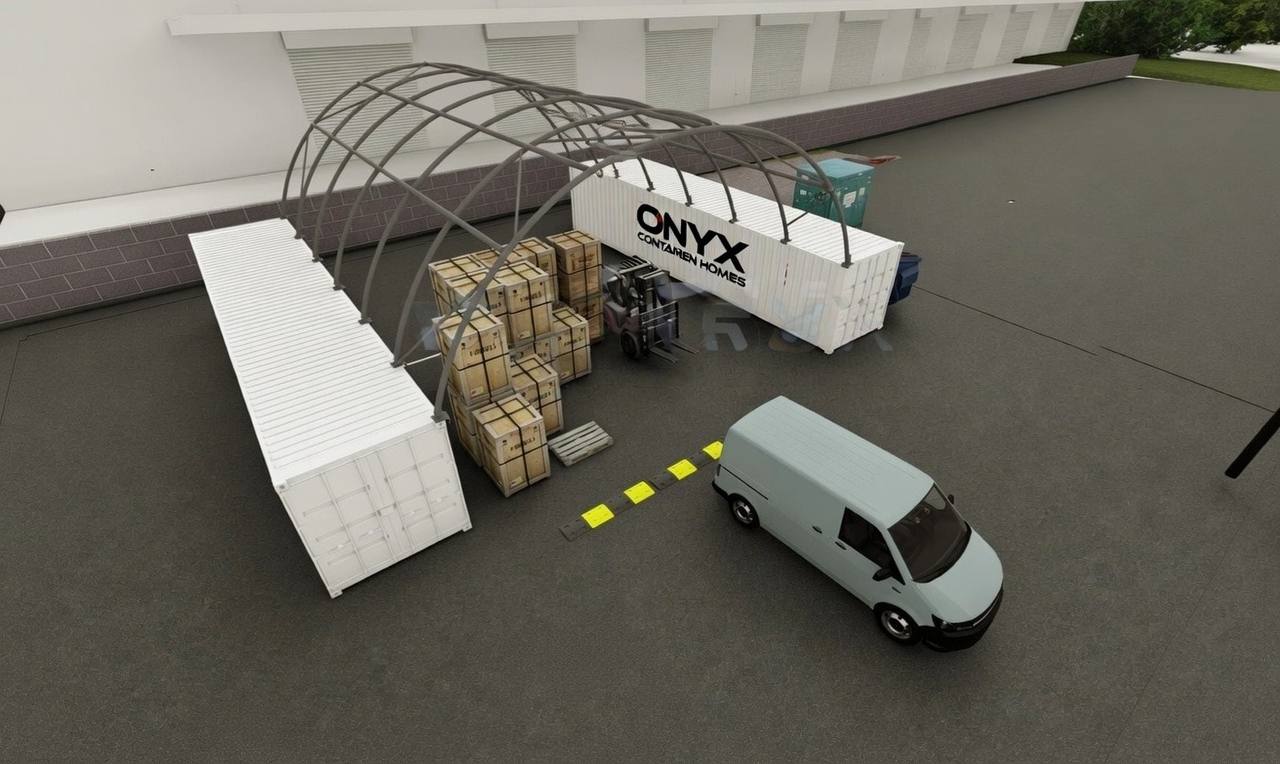 33ft x 40ft Container Dome (10m x 12m)