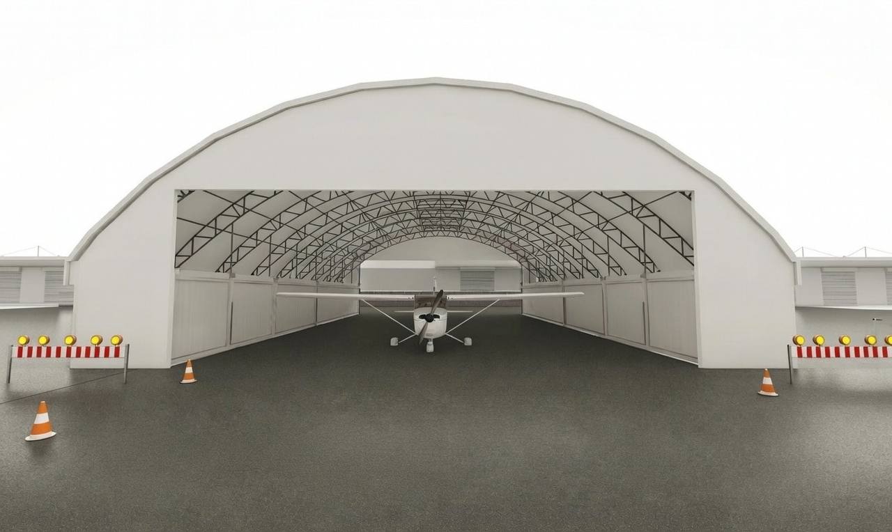 60ft x 80ft Container Dome (18m x 24m)