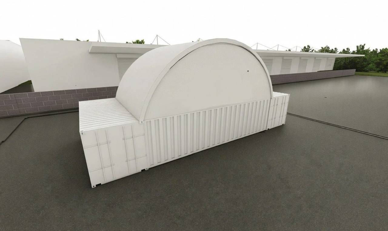 33ft x 20ft Container Dome (10m x 6m)