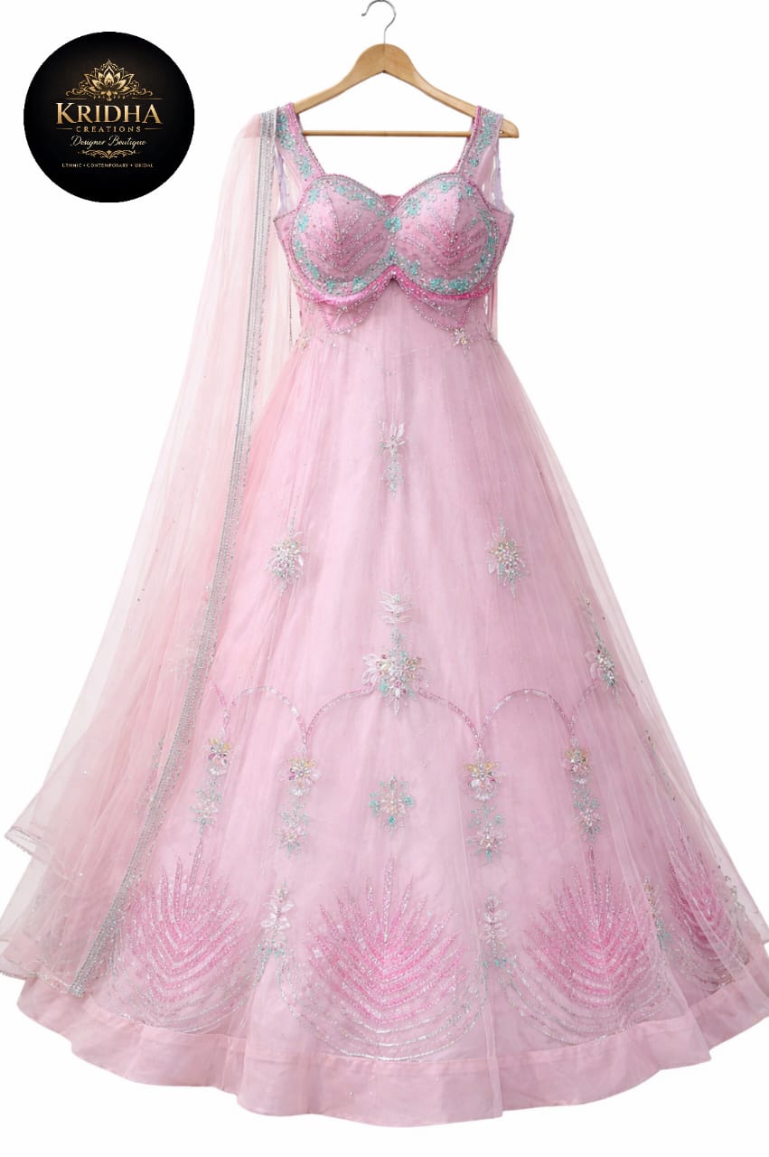 Elegant Baby Pink Dress