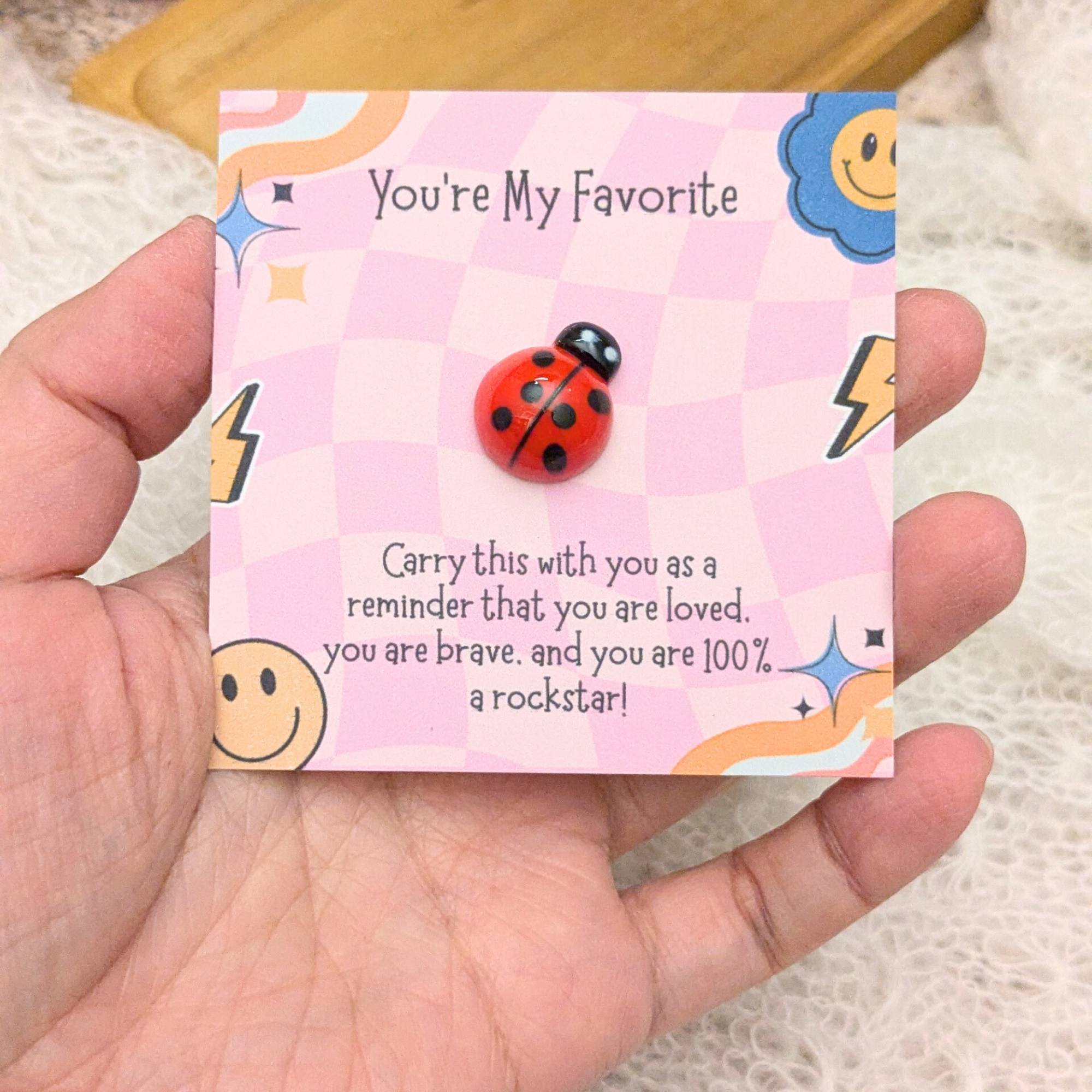 Ladybug Pocket Hug 
