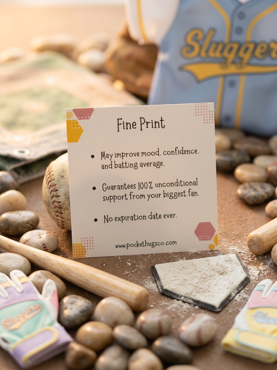 Softball Spirit Pocket Hug – A Little Boost for Every Game