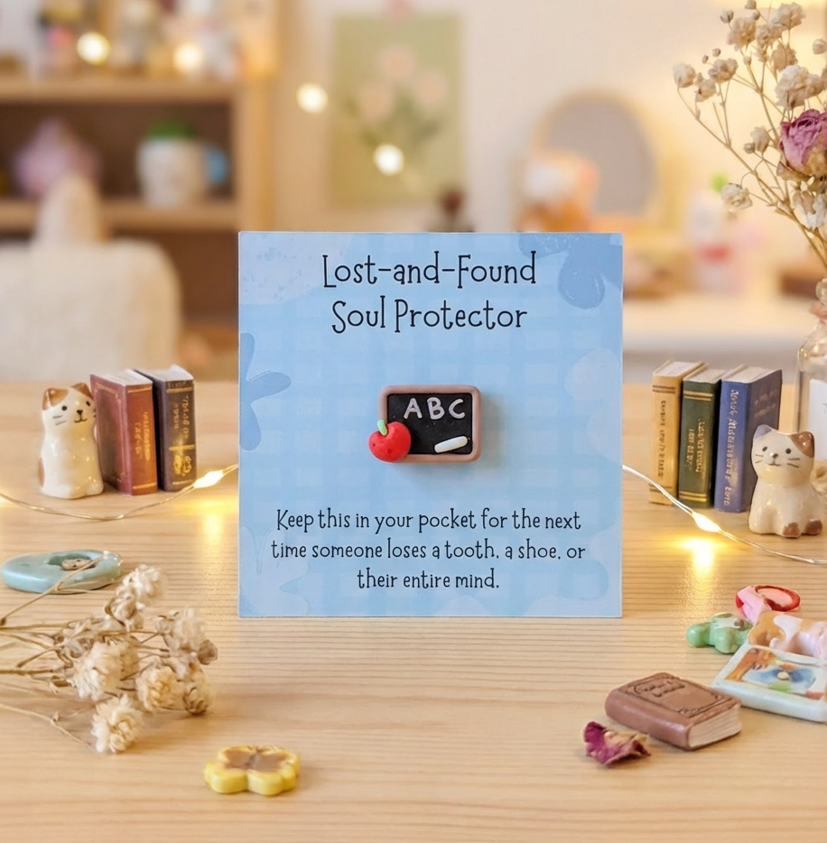 Teacher Appreciation Pocket Hug – Blackboard Token Thank You Gift