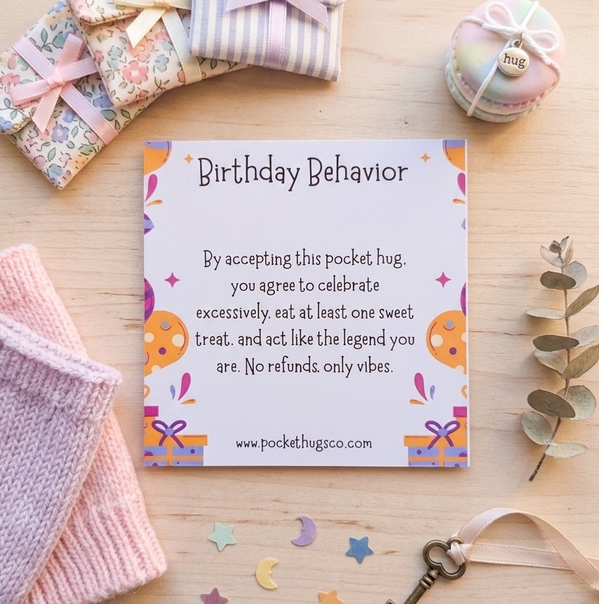 Birthday Star Pocket Hug – Uplifting Celebration Keepsake