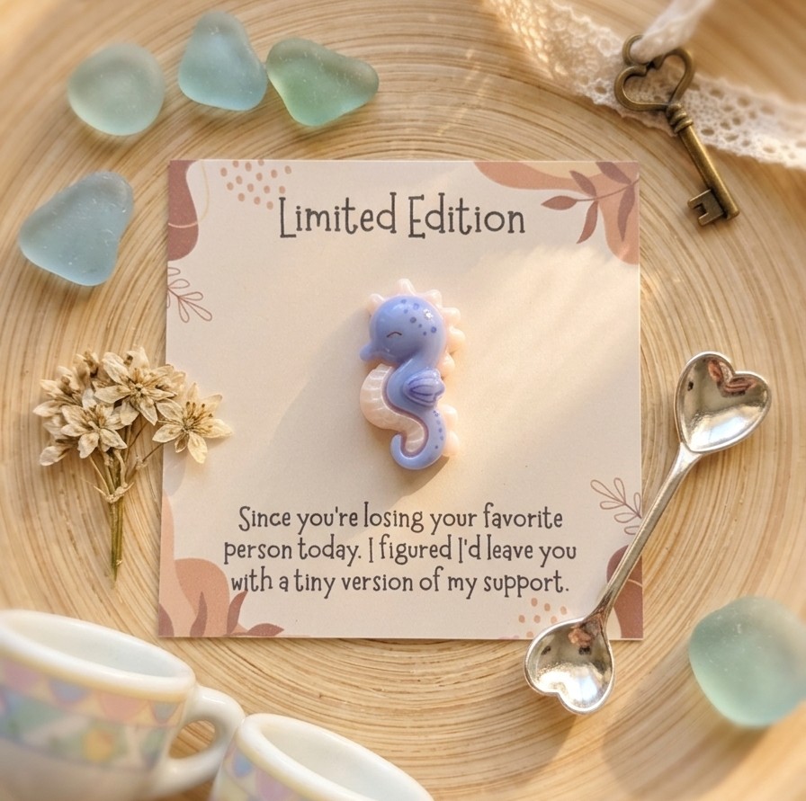 Seahorse Love Pocket Hug – Long Distance Keepsake Gift