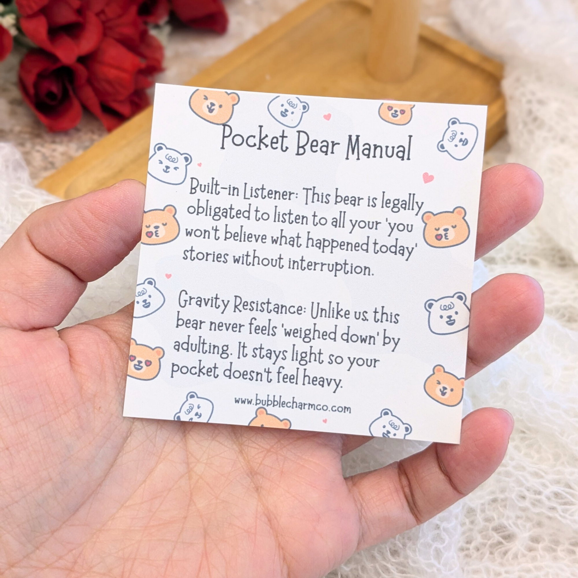 Teddy Bear Pocket Hug 