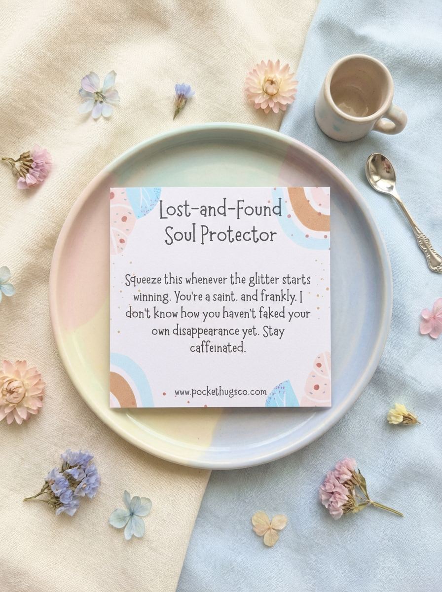 Bright Blooms Teacher Pocket Hug – Appreciation Keepsake