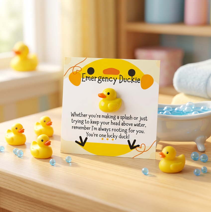 Little Duckie Pocket Hug – A Tiny Splash of Comfort