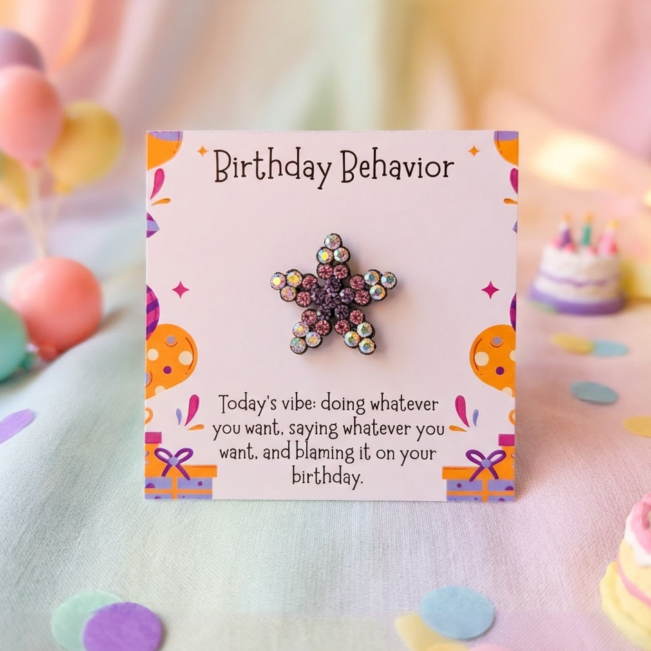 Birthday Star Pocket Hug – Uplifting Celebration Keepsake