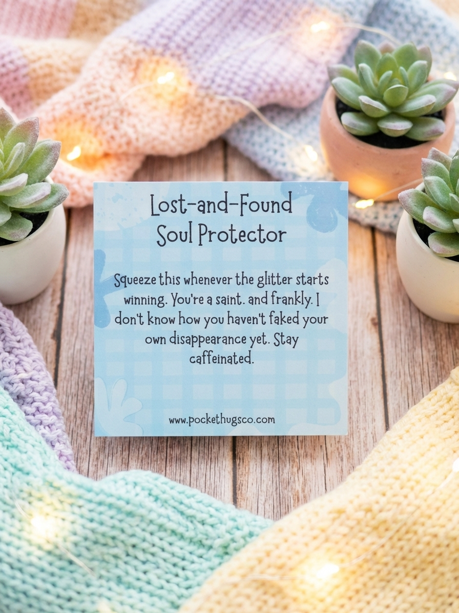 Teacher Appreciation Pocket Hug – Blackboard Token Thank You Gift