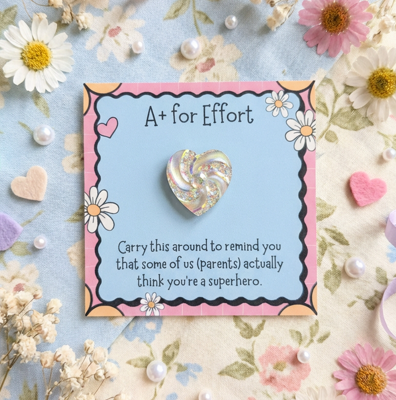 Teacher Appreciation Pocket Hug – Heart Token Keepsake
