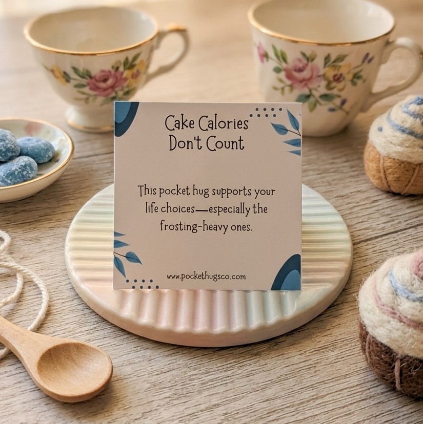 Birthday Treat Pocket Hug – Cake-Themed Surprise Celebration Gift