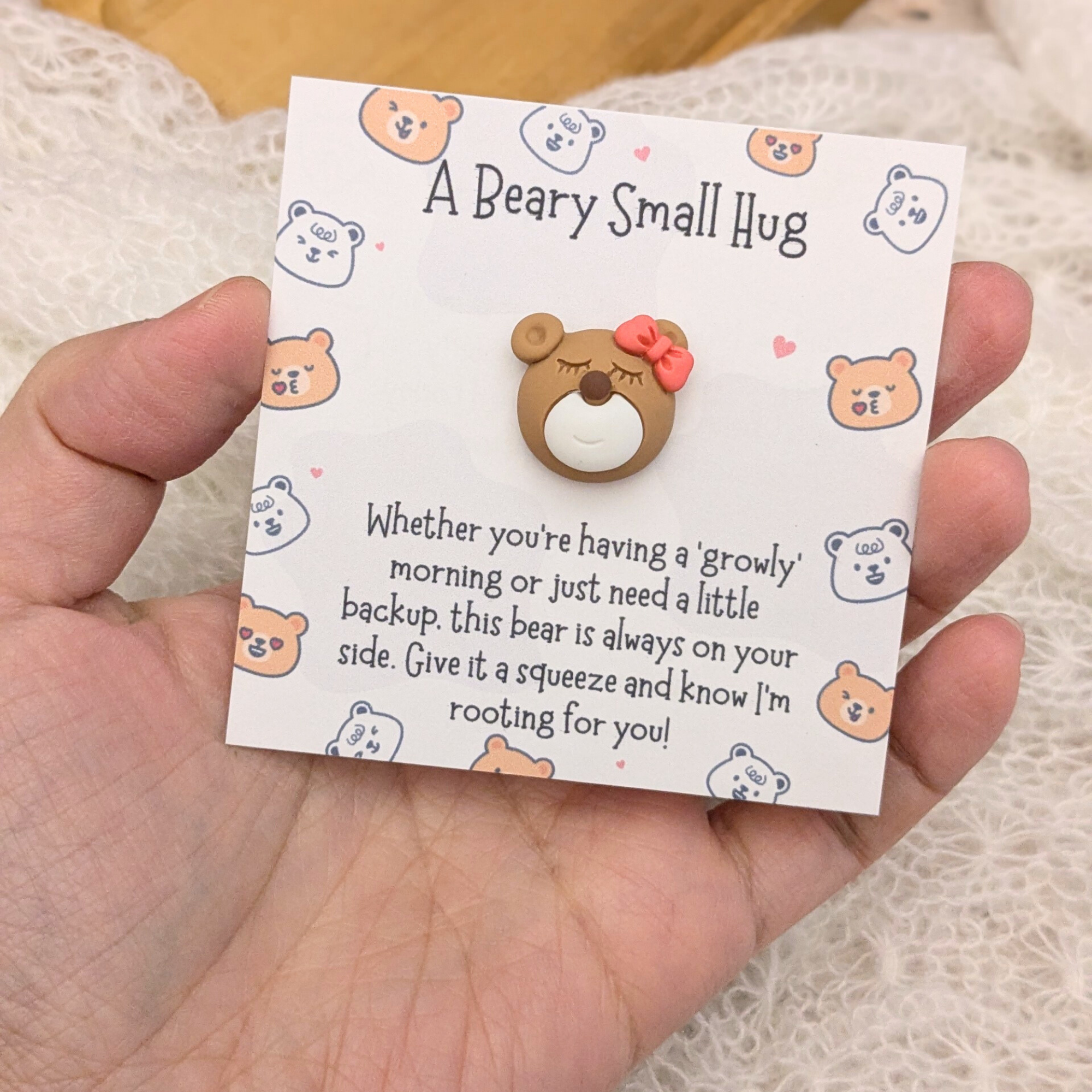 Teddy Bear Pocket Hug 