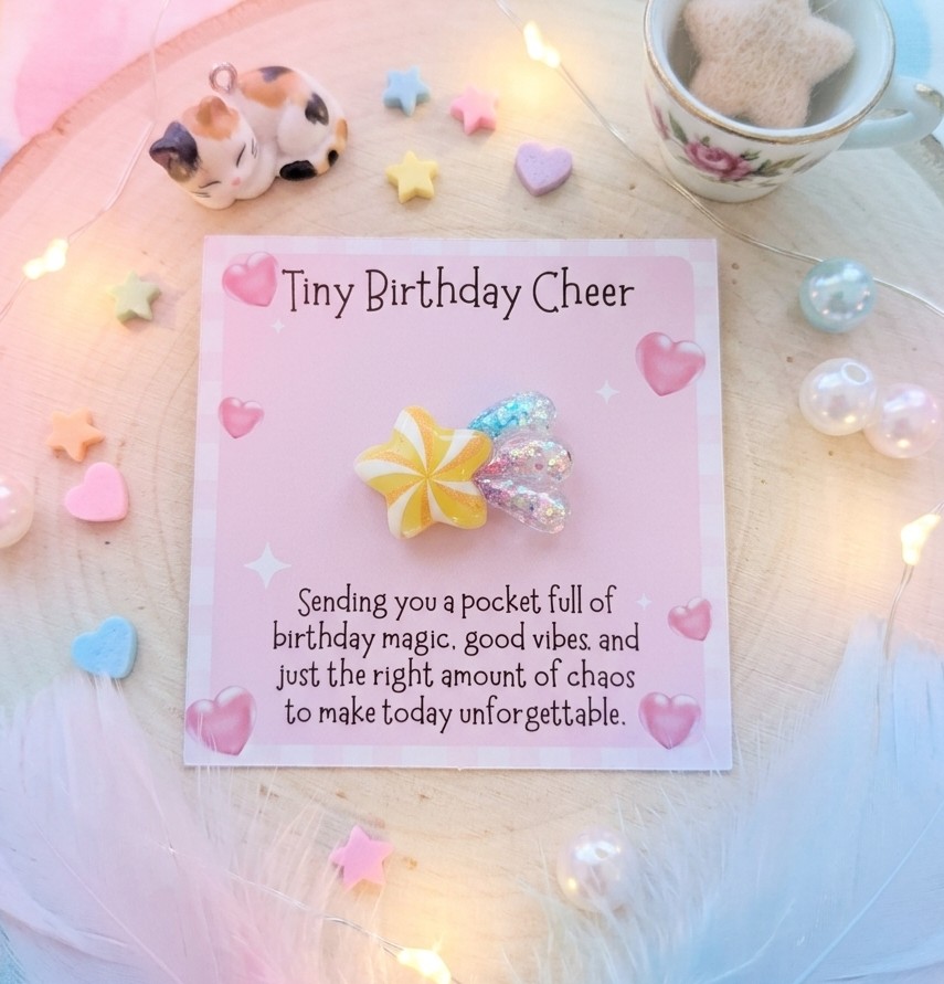 Birthday Wishes Shooting Star Pocket Hug – Make A Wish Keepsake Gift