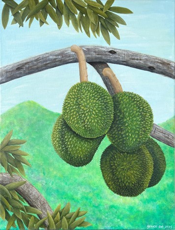 Putting The Armour - Painting (SOLD)