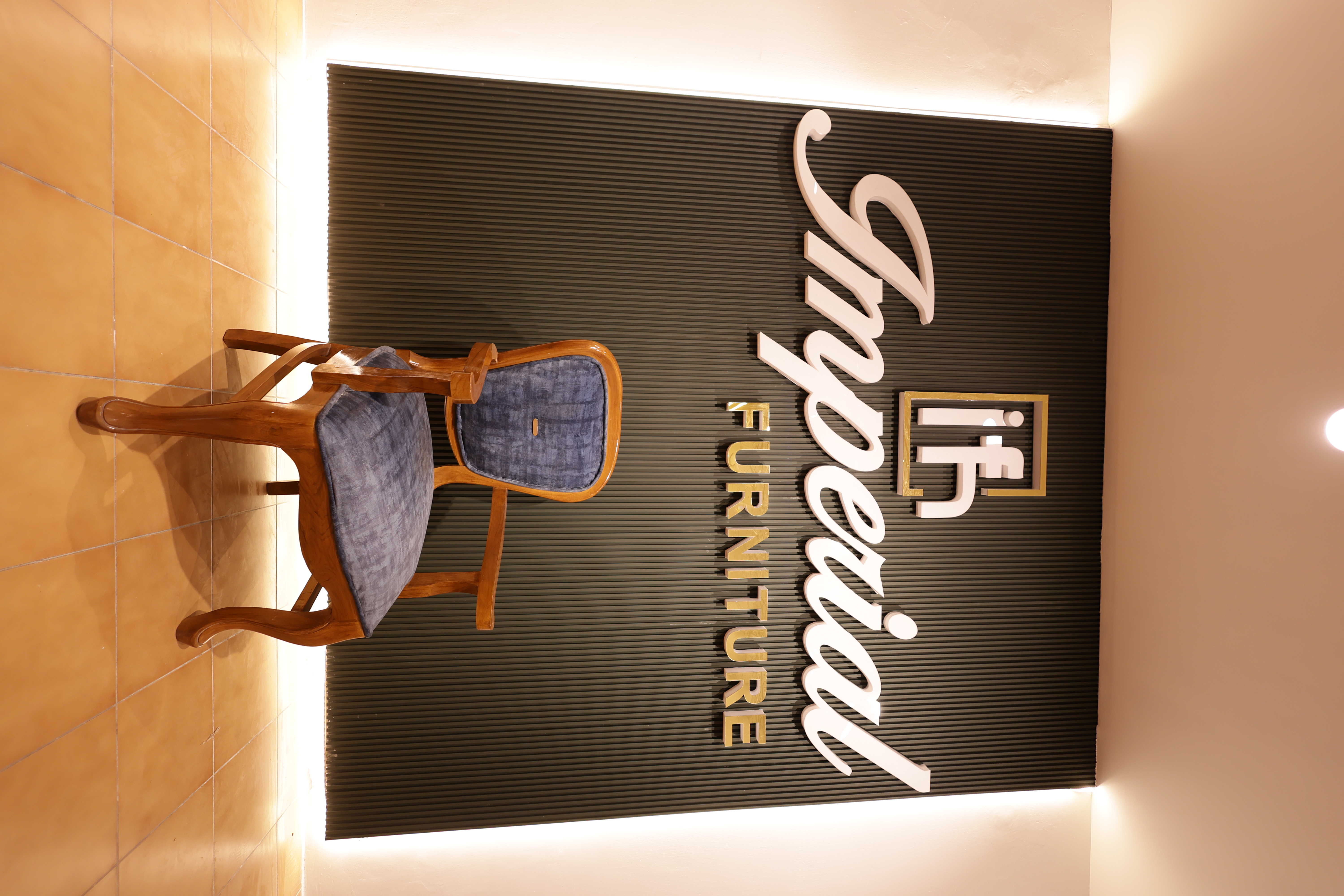 Classic Wooden Armchair