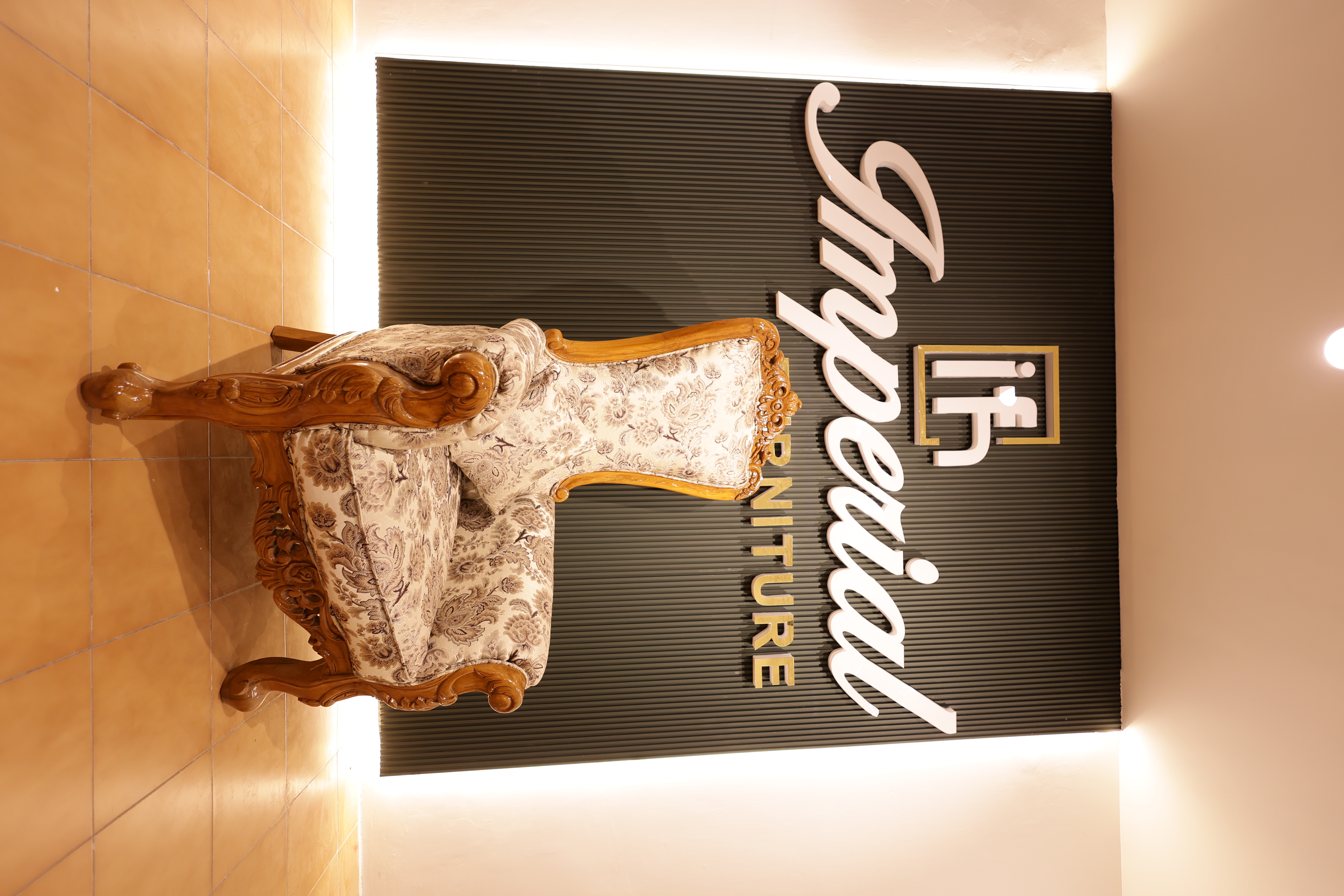 Vintage Ornate Armchair