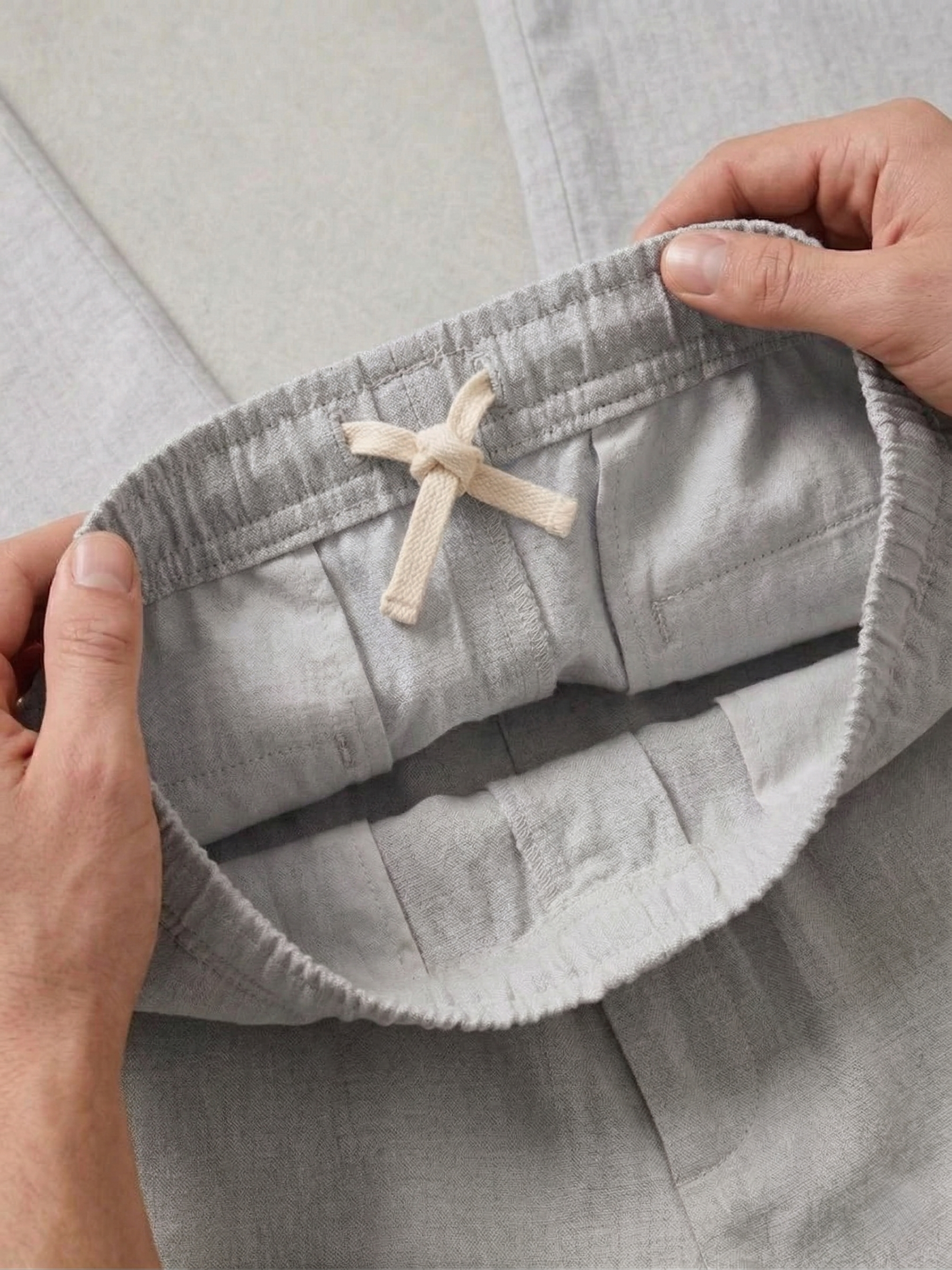 Men's Linen-Blend Pants