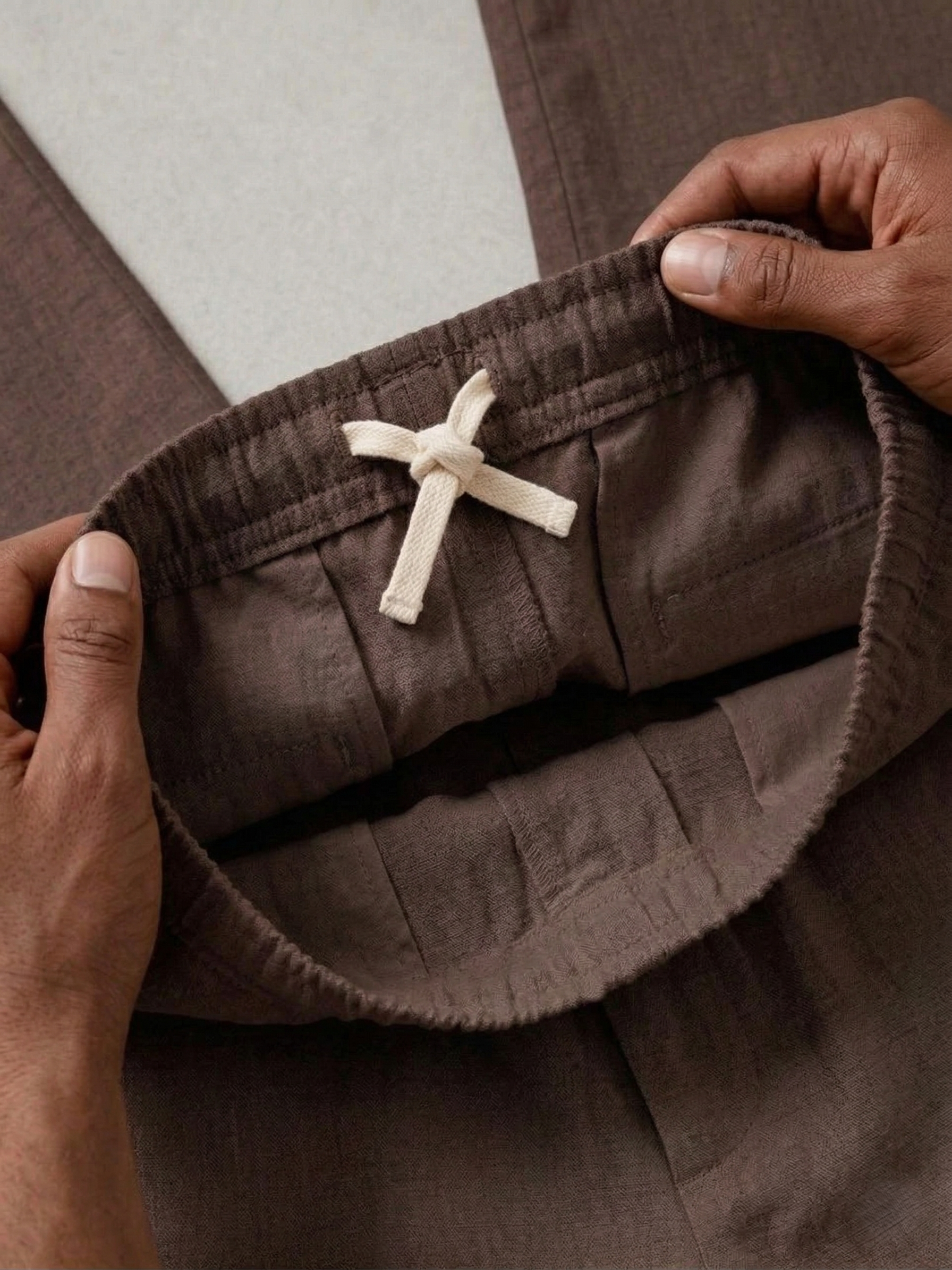 Men's Linen-Blend Pants