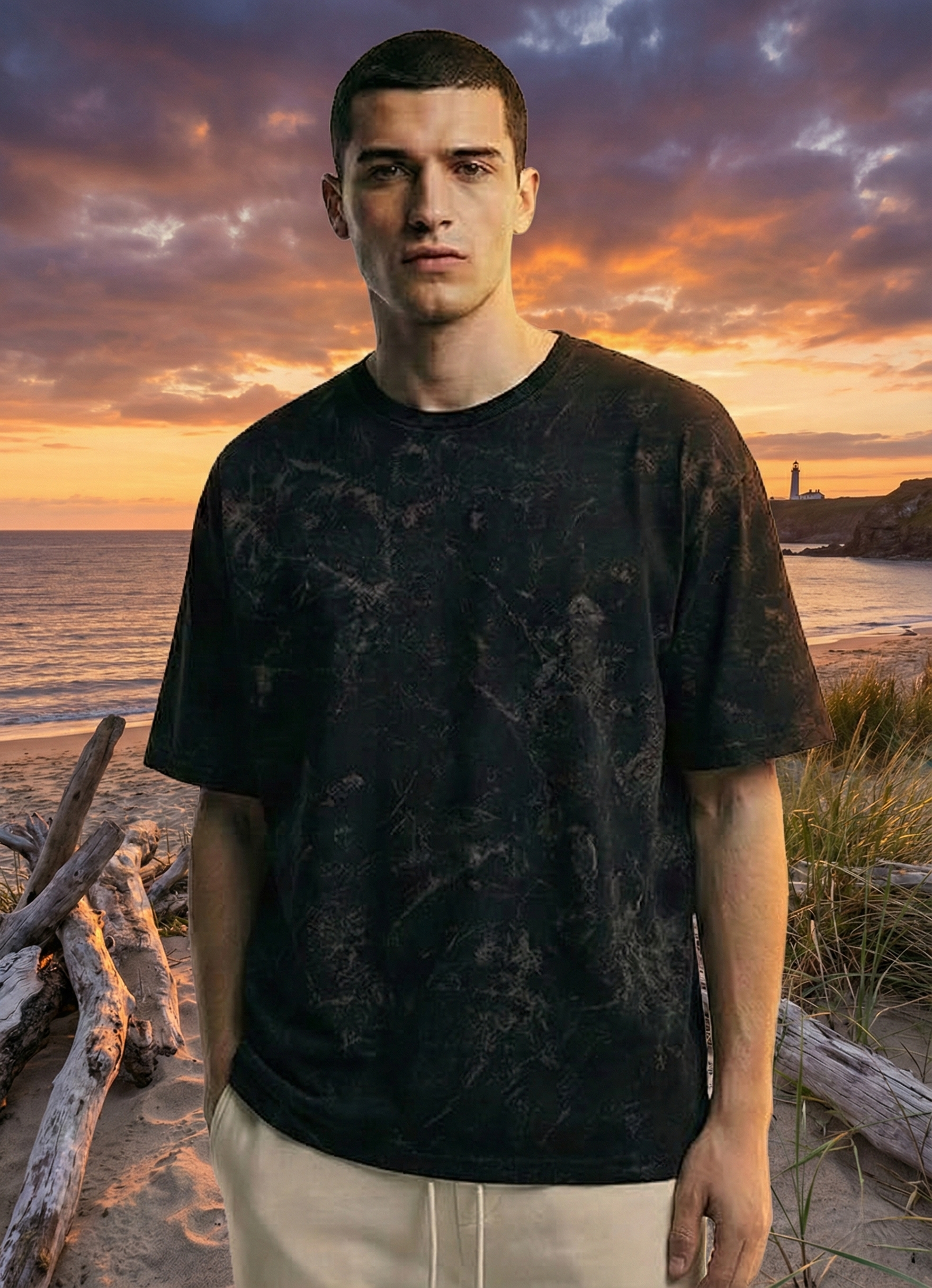 Premium Acid Wash Oversized Tee