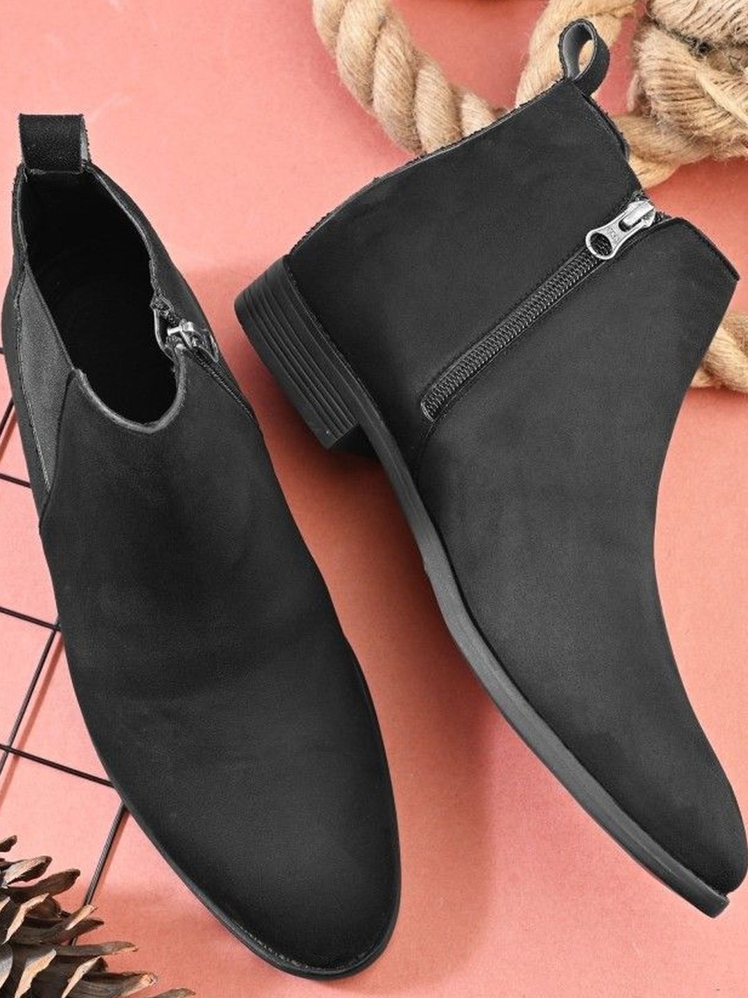 Men's Saude Zipper Chelsea Boots