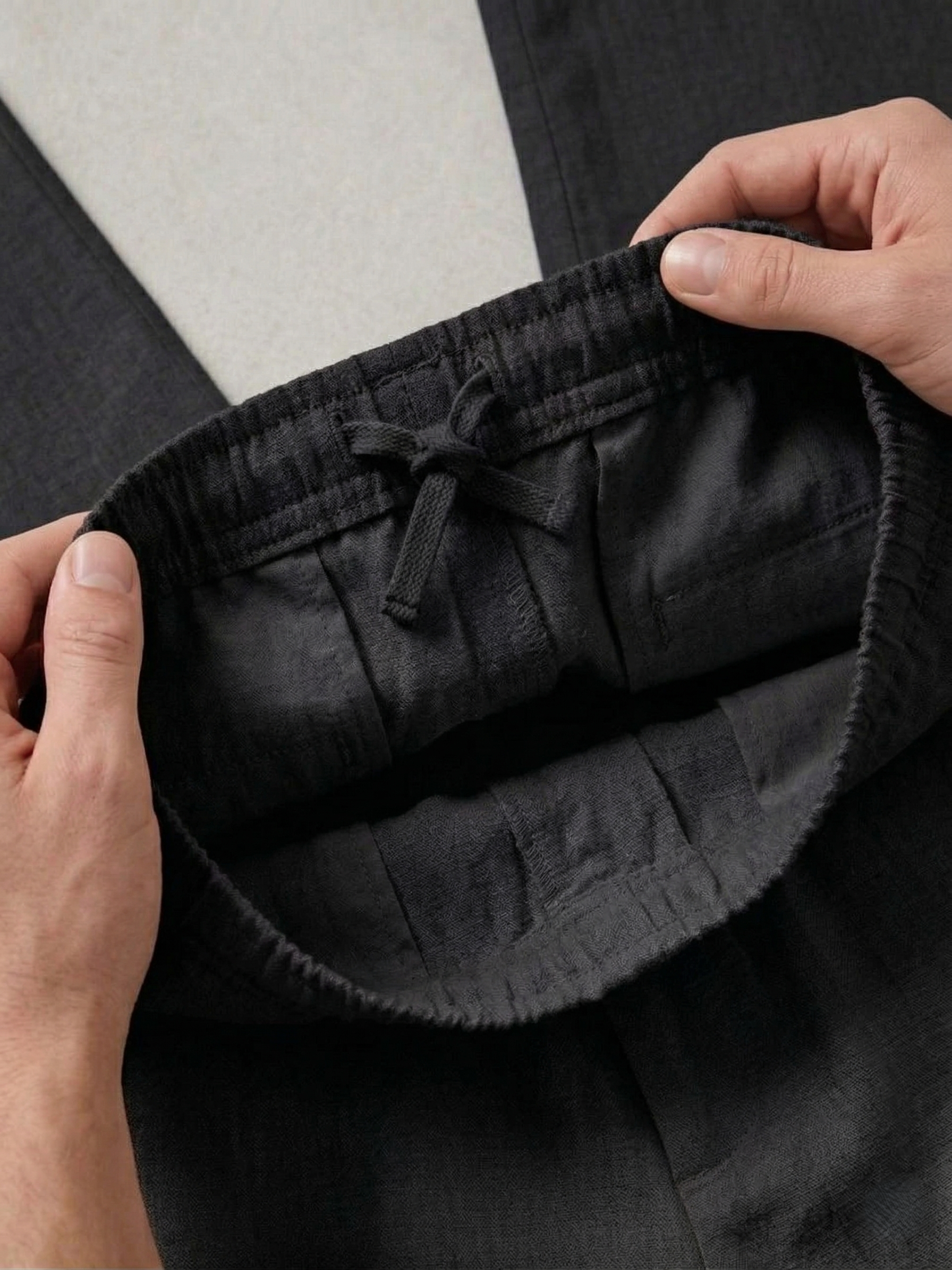 Men's Linen-Blend Pants