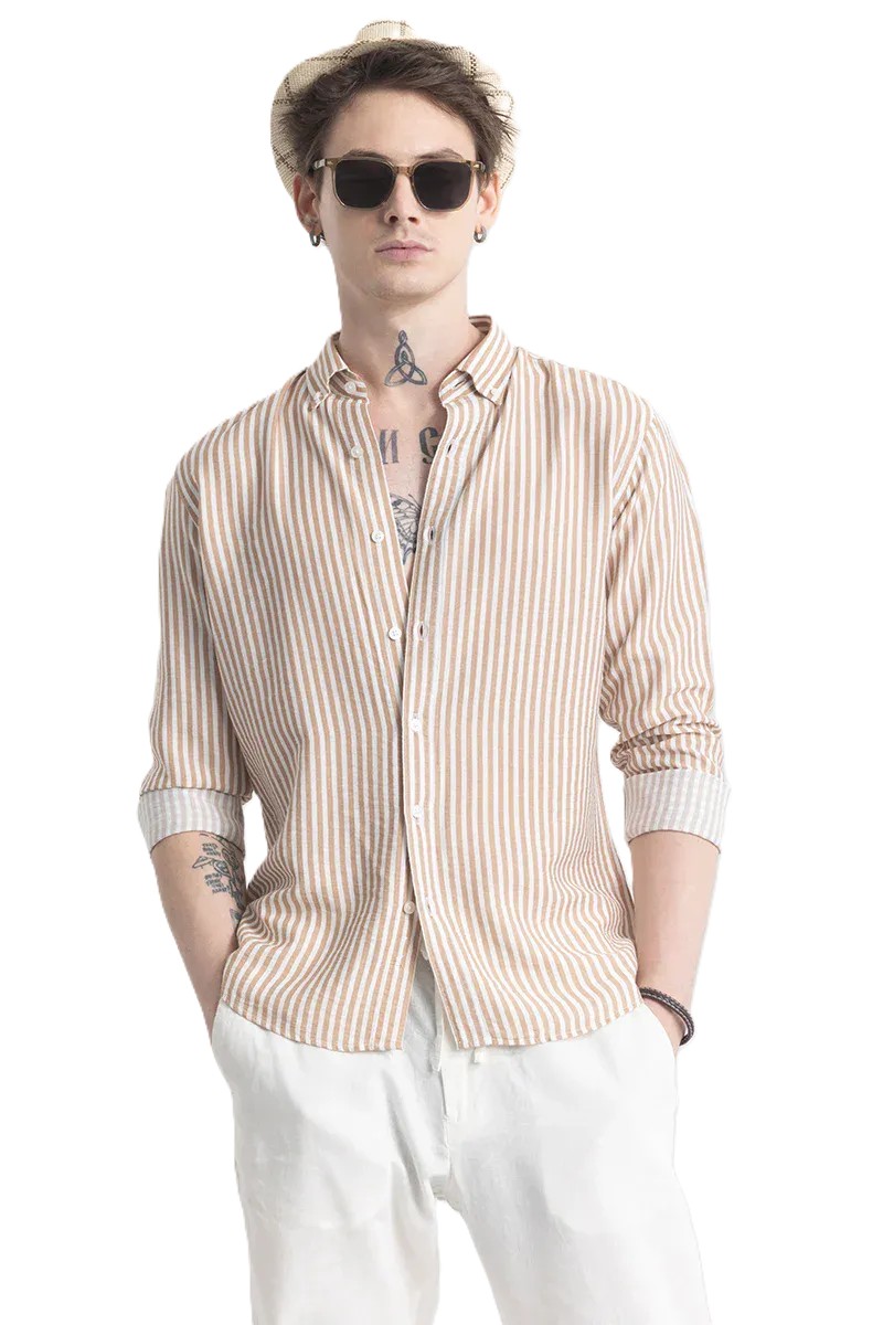 Classic Slim Fit Cotton Button-Down Shirt