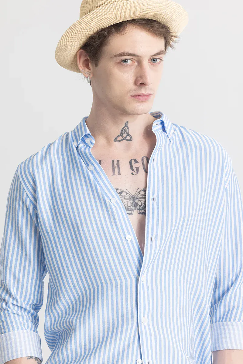 Classic Men's Slim Fit Cotton Button-Down Shirt