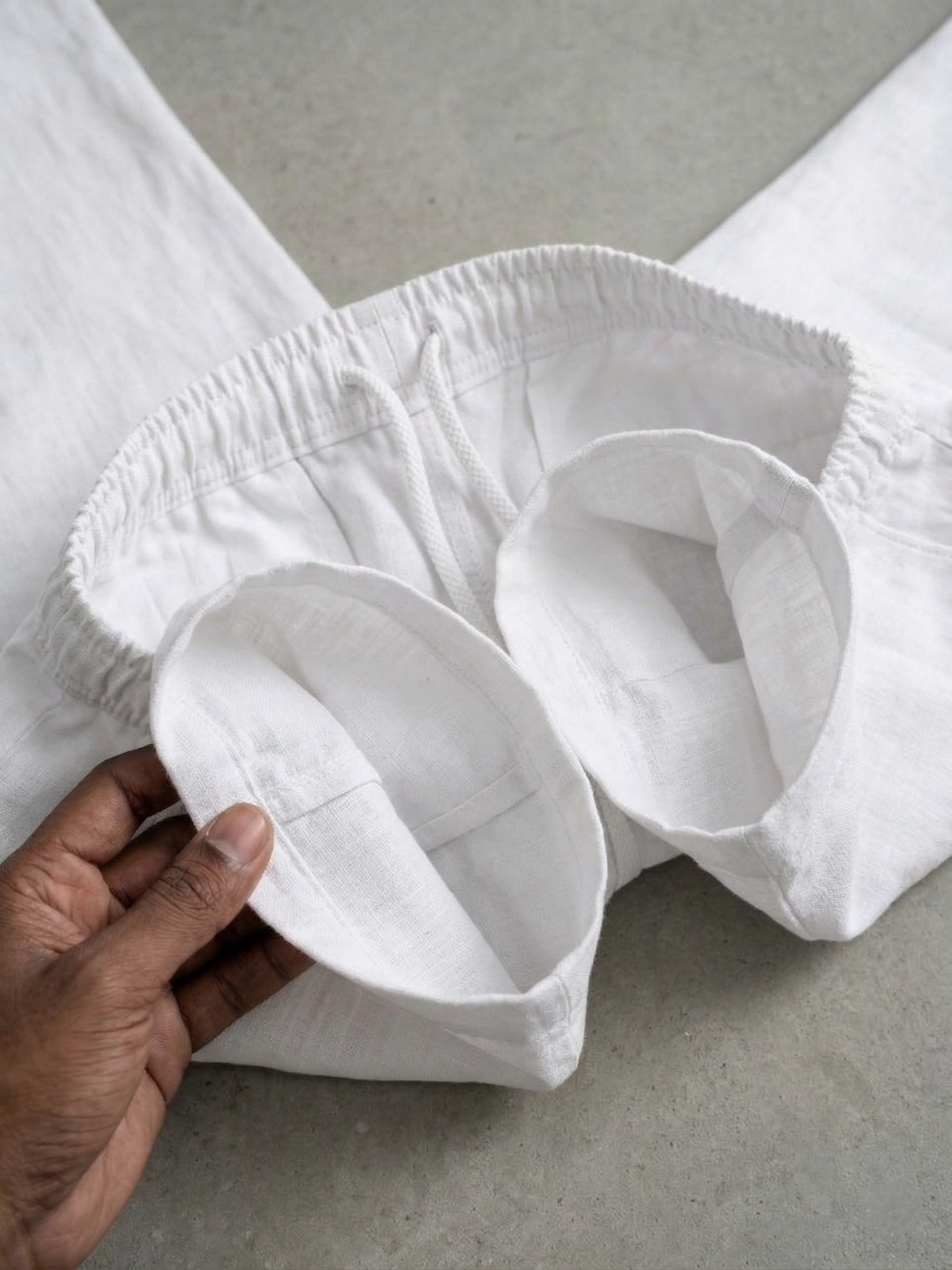 Men's Linen-Blend Pants