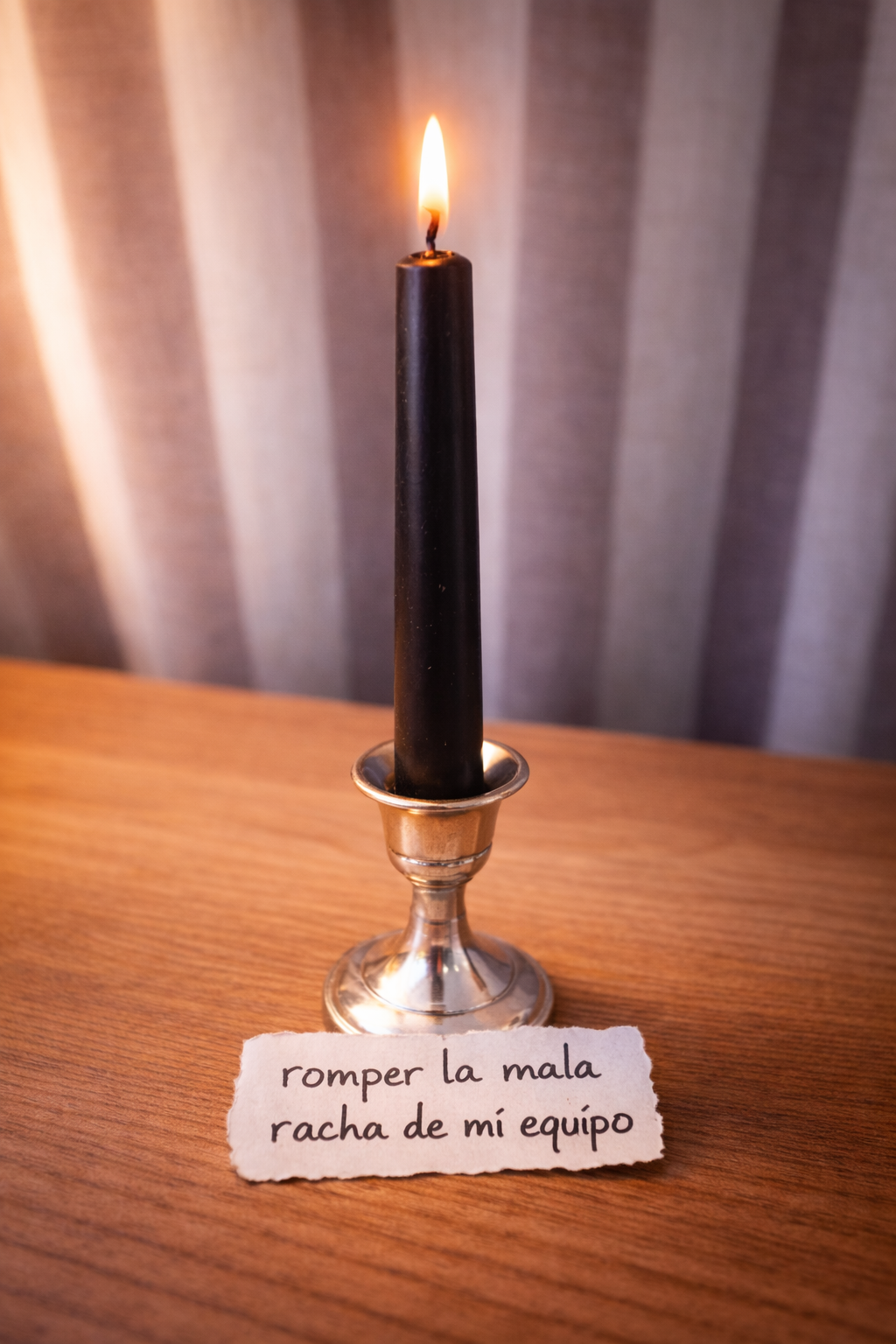 Vela negra · Bloqueo