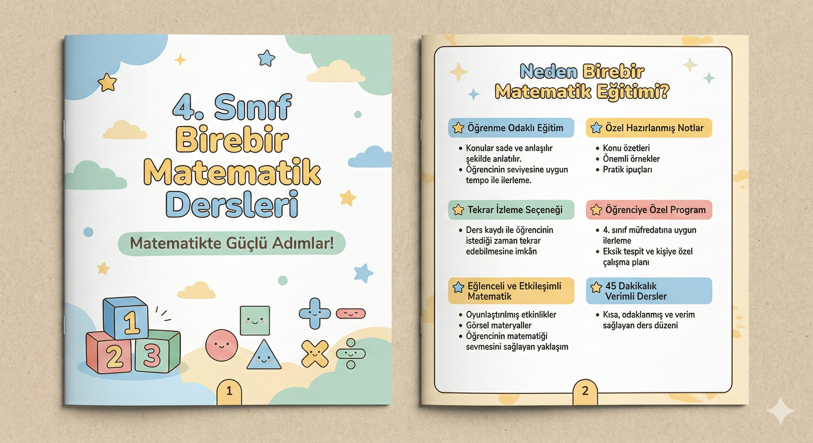 4. SINIF BİREBİR DERS