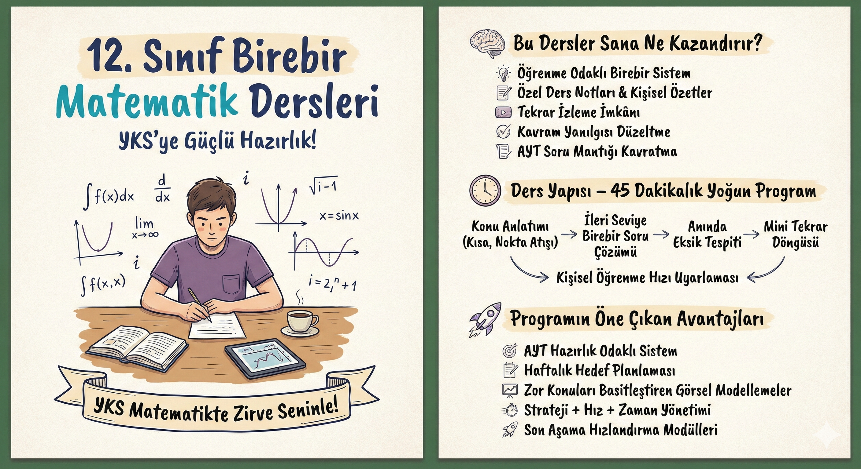 12. SINIF BİREBİR DERS