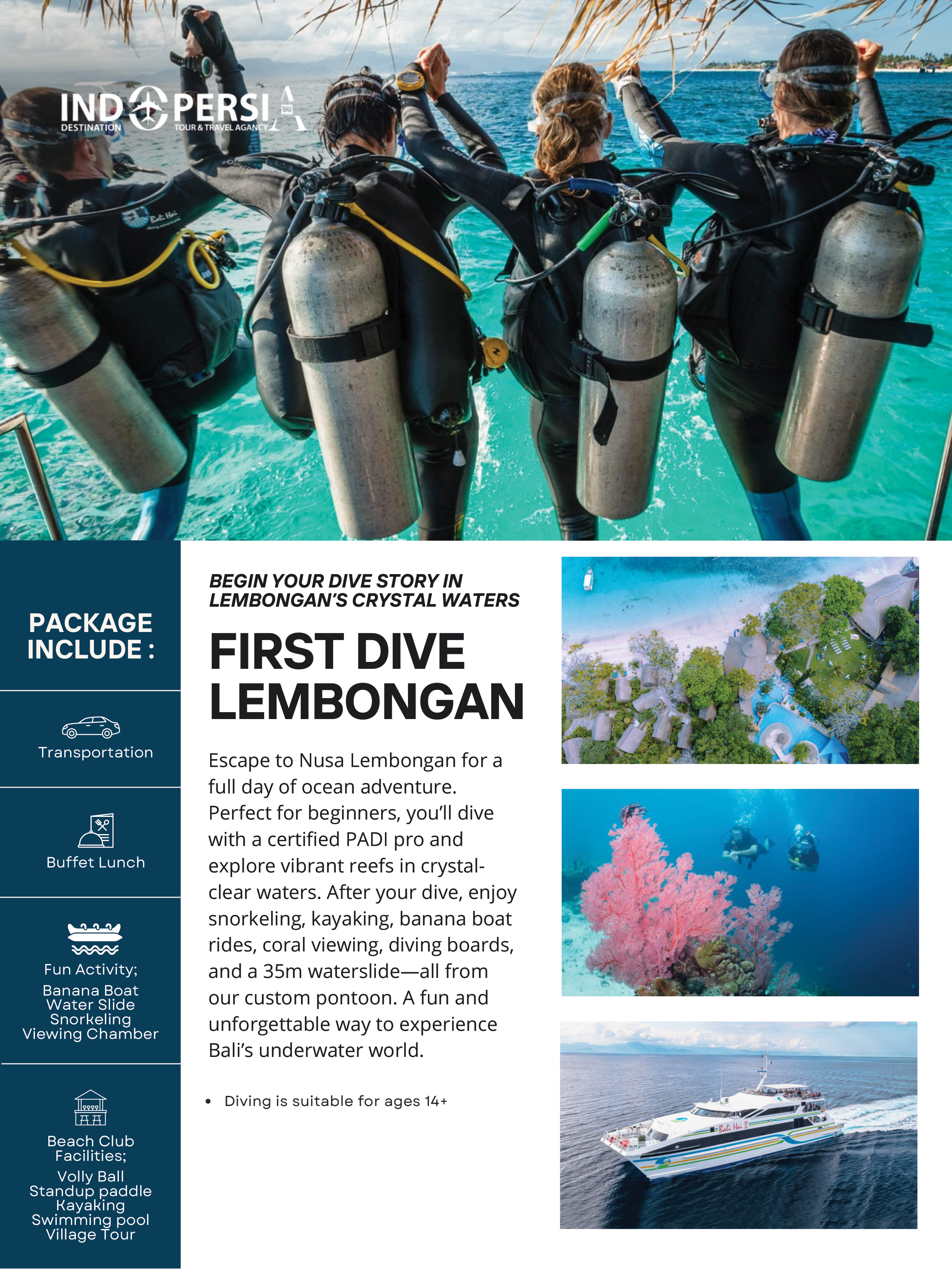 FIRST DIVE LEMBONGAN