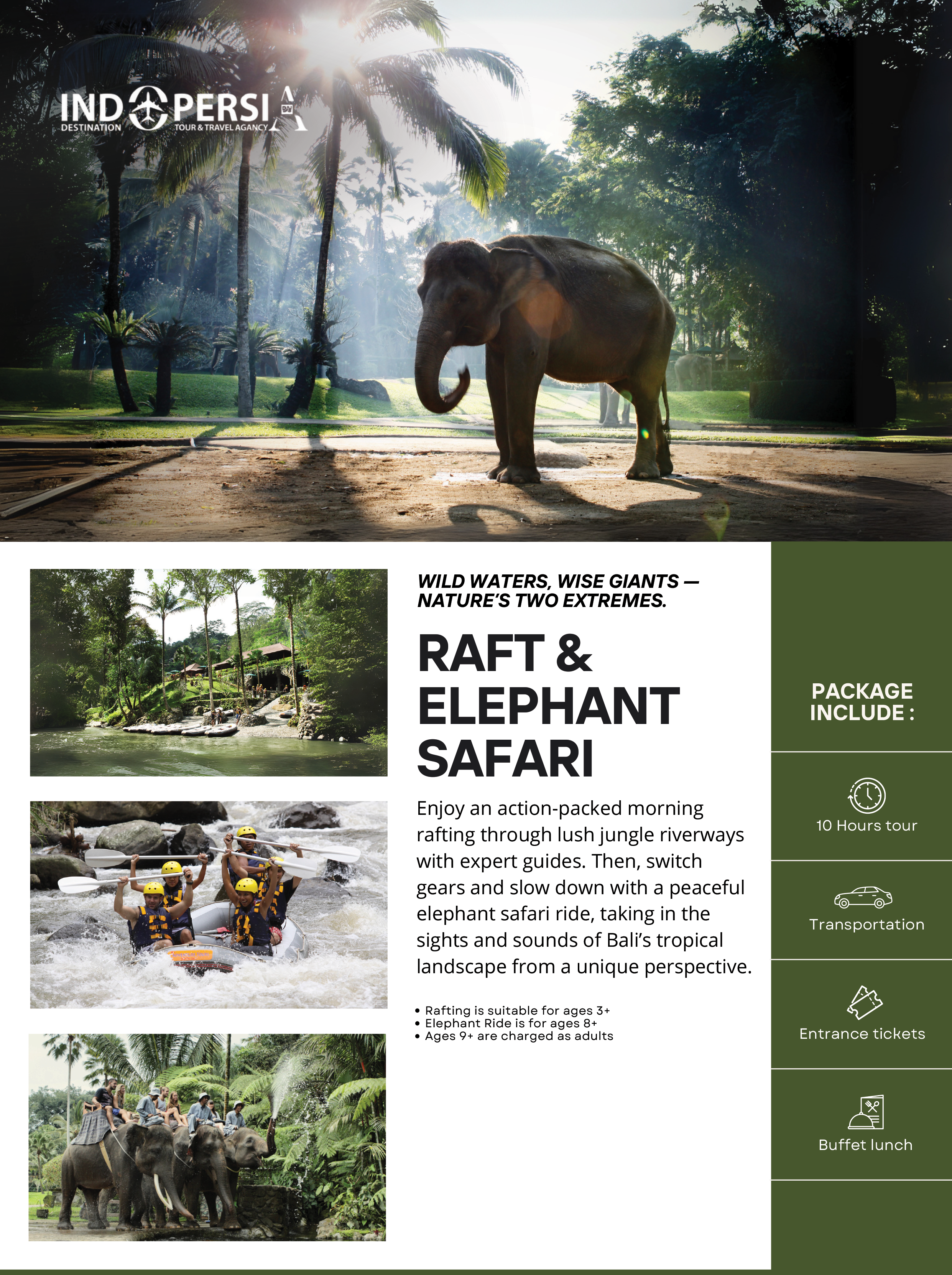 RAFT & ELEPHANT SAFARI