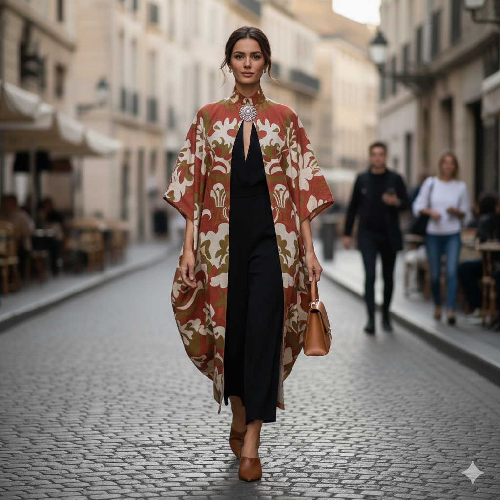 Floral Kimono Coat