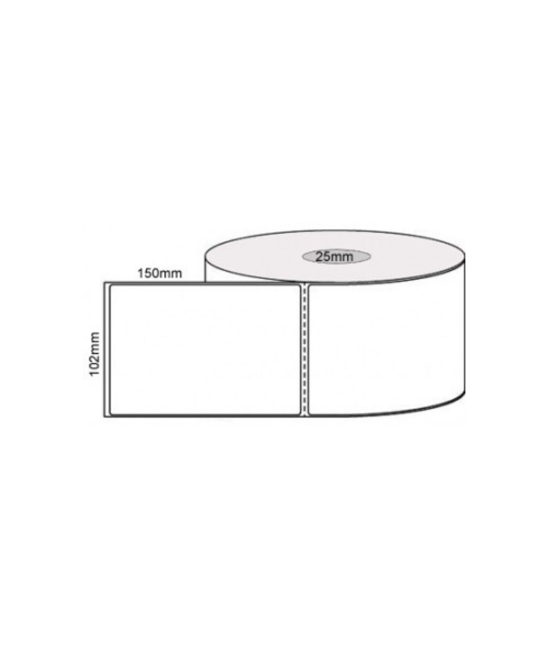 Thermal Shipping Labels Roll