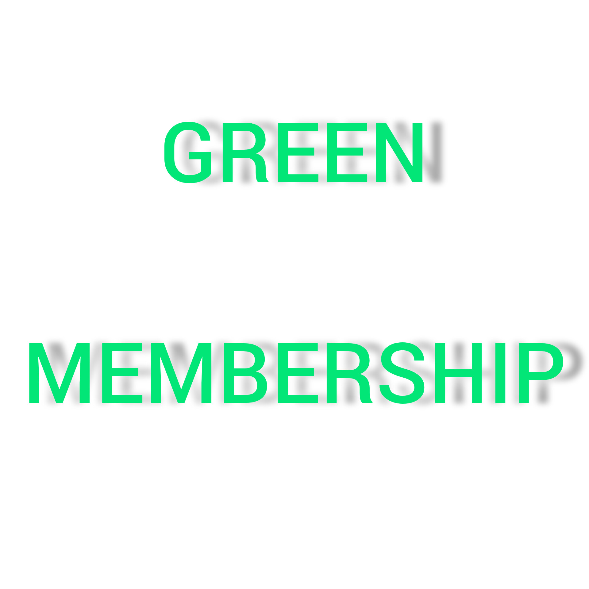 YAKHAD GREEN MEMBERSHIP