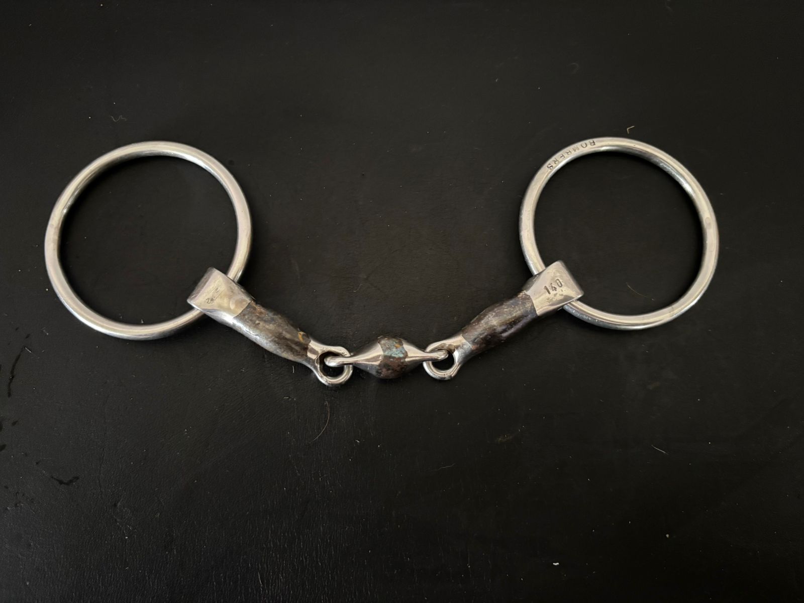 Bomber loose ring snaffle 140mm