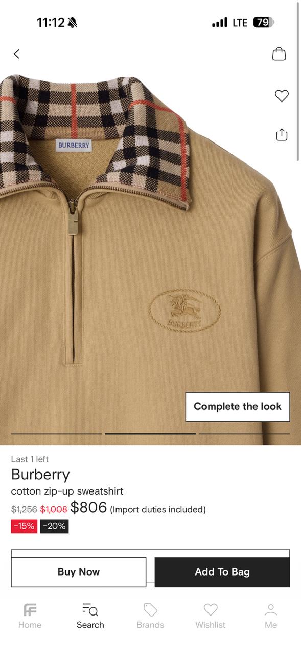 Burberry Swt 