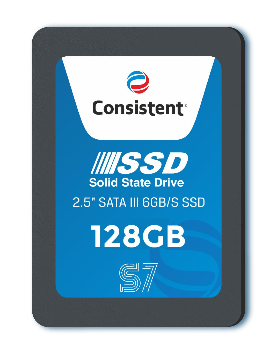 Consistent S7 Series 2.5" SATA III Internal Solid State Drive (SSD) - 128GB | 256GB | 512GB | 1TB